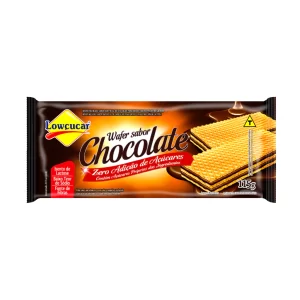 WAFER ZERO AÇÚCAR CHOCOLATE 115G