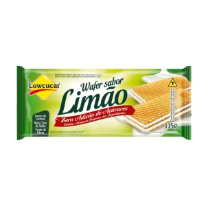 WAFER ZERO AÇÚCAR LIMÃO 115G