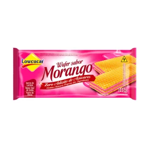 WAFER ZERO AÇÚCAR MORANGO 115G