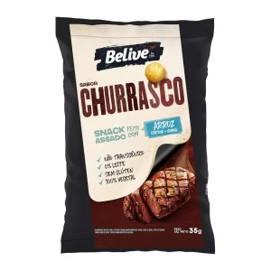 SNACK DE ARROZ S/ GLÚTEN SABOR CHURRASCO 35G