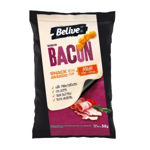 SNACK DE MILHO S/ GLÚTEN SABOR BACON 35G