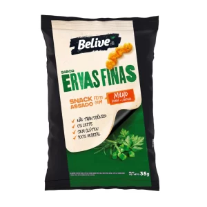 SNACK DE MILHO S/ GLÚTEN SABOR ERVAS FINAS 35G