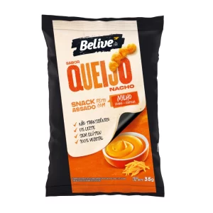 SNACK DE MILHO S/ GLÚTEN SABOR QUEIJO NACHO 35G