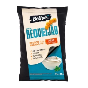 SNACK DE MILHO S/ GLÚTEN SABOR REQUEIJÃO 35G